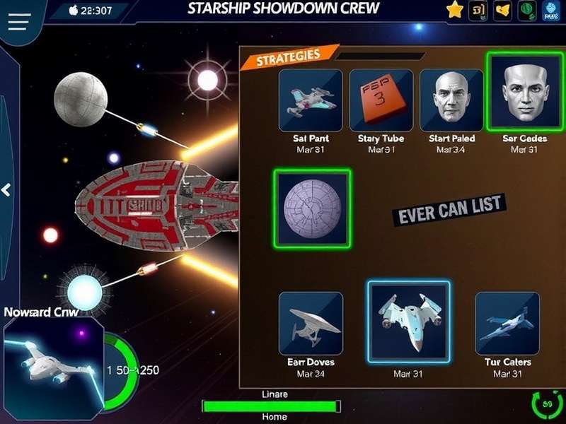 Starship Showdown Crew Gameplay